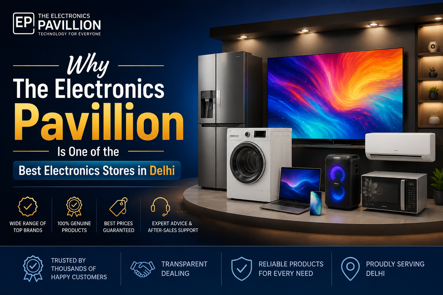 Why The Electronics Pavillion Is One of the Best Electronics Stores in Delhi