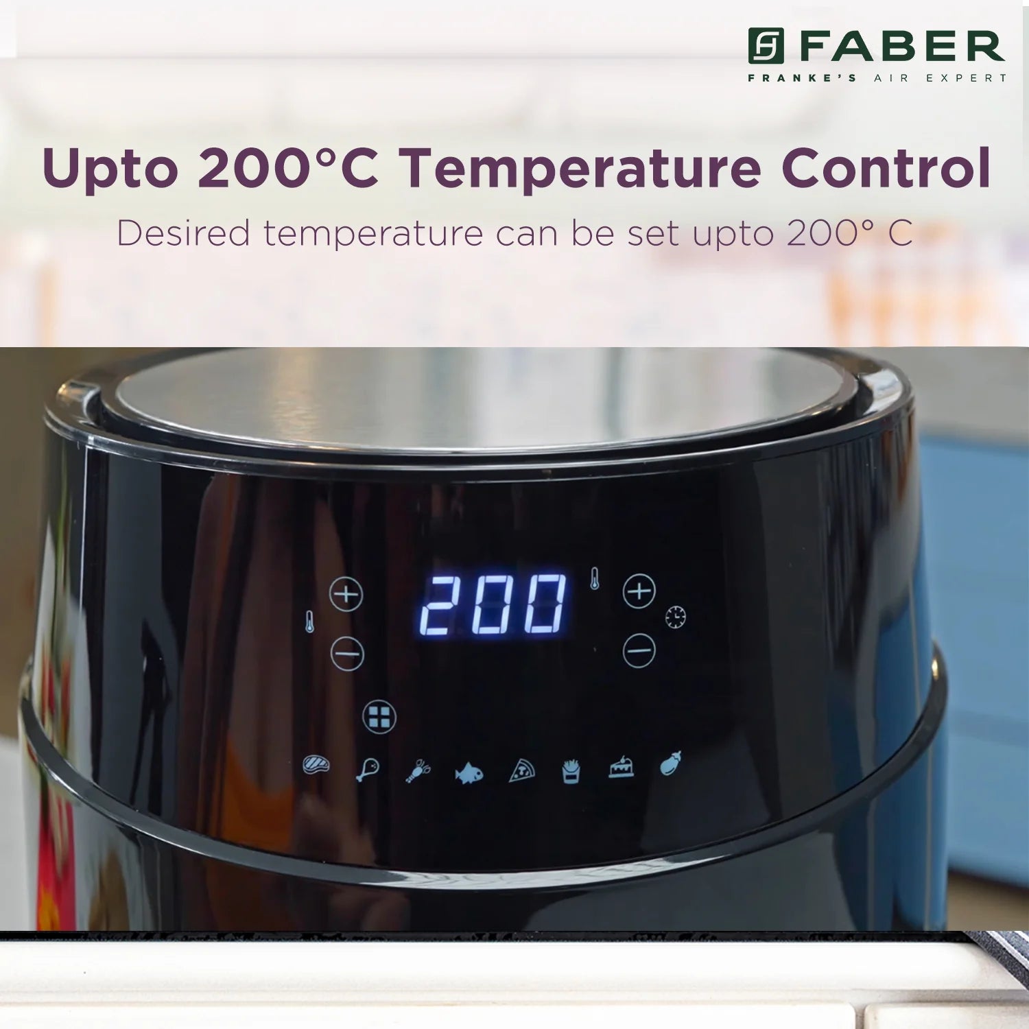 FAF 4.5 BK - 4.5L Hot Air Fryer