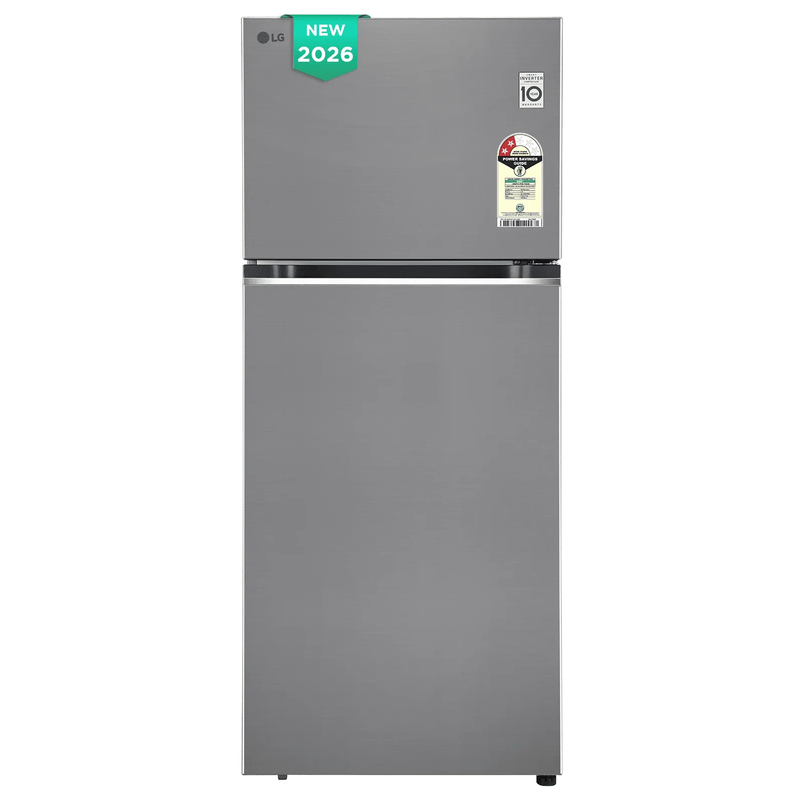GLT3826SNPZ LG 380 Litres 2 Star Frost Free Double Door Smart Wifi Enabled Convertible Refrigerator with Multi Air Flow