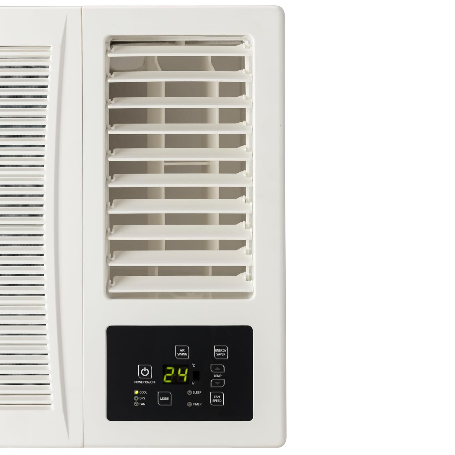 LG 1.5 Ton 3 Star, New star rated, Fix Speed Window AC (Copper Coil, Turbo Mode, Memory Restart,HD Filter, Quick and Uniform Cooling, AW-C18WUXA, White)