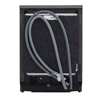 DFB435FV LG Dishwasher, TrueSteam™, 15 Place Setting, QuadWash™, LG's EasyRack™, ThinQ™ (Wi-Fi), Auto Open Dry, Matte Black