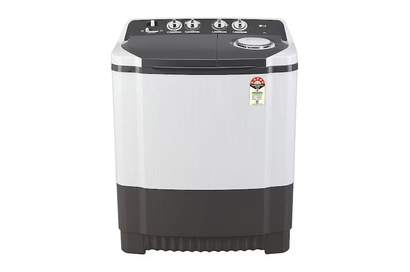 LG 7.5 Kg Semi Automatic Washing Machine, Roller Jet Pulsator, 3 Wash Programs, Dark Grey, 5 Star
