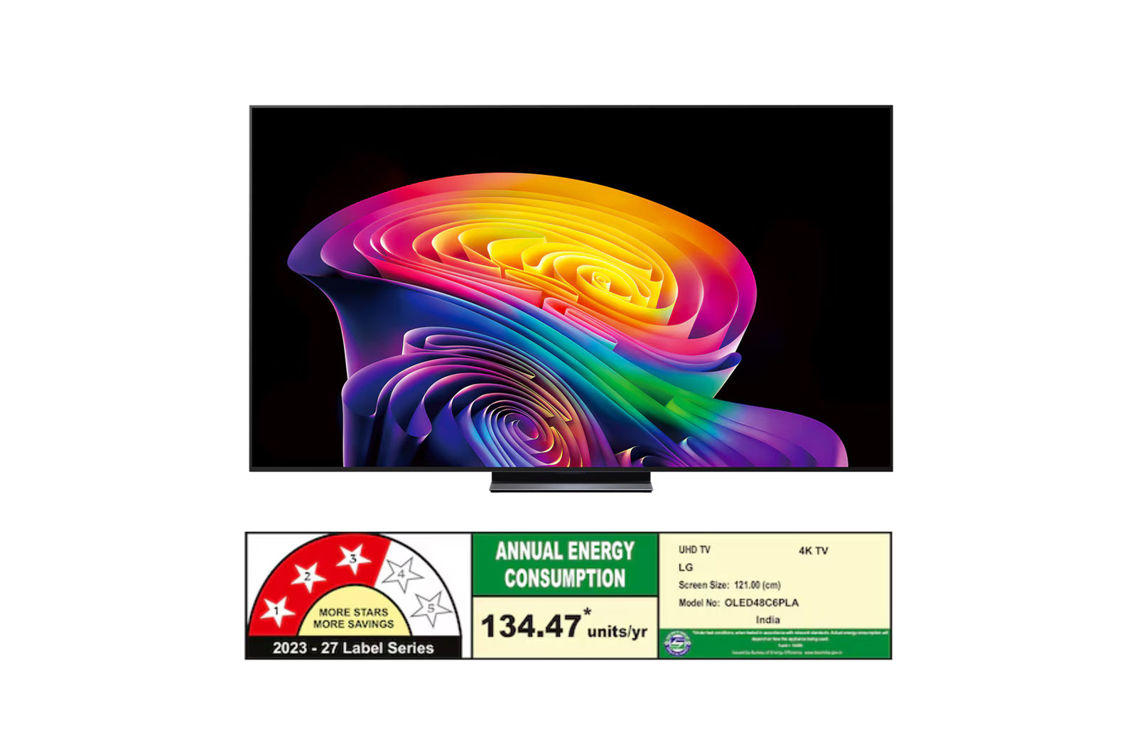 LG OLED 121 cm (48) evo AI 4K Smart TV OLED48C6PLA with α11 AI Processor Gen3, with Dolby Vision & Atmos 2026