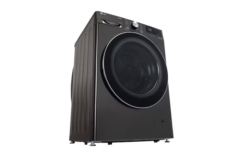 LG 12/7Kg Front Load Washer Dryer, AI Direct Drive™, Platinum Black