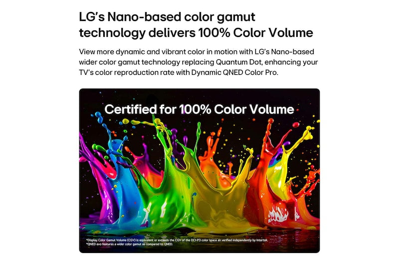 LG 75QNED85BLA 189 cm (75) LG QNED evo AI 4K MiniLED TV 75QNED85BLA with α8 AI Processor Gen3, with HDR10 Pro 2026