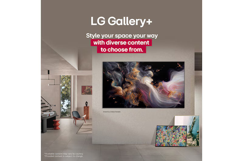 LG OLED65B56LA 65 Inch 4K OLED Smart TV (2025 Model) | α8 AI Processor, Dolby Vision & Atmos, 120Hz Refresh Rate, webOS 24, VRR, G-Sync, HDMI 2.1 |