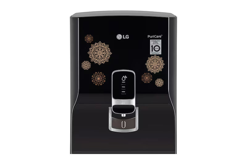 LG 8L RO+UV+Mineral Booster Water Purifier, Steel Tank