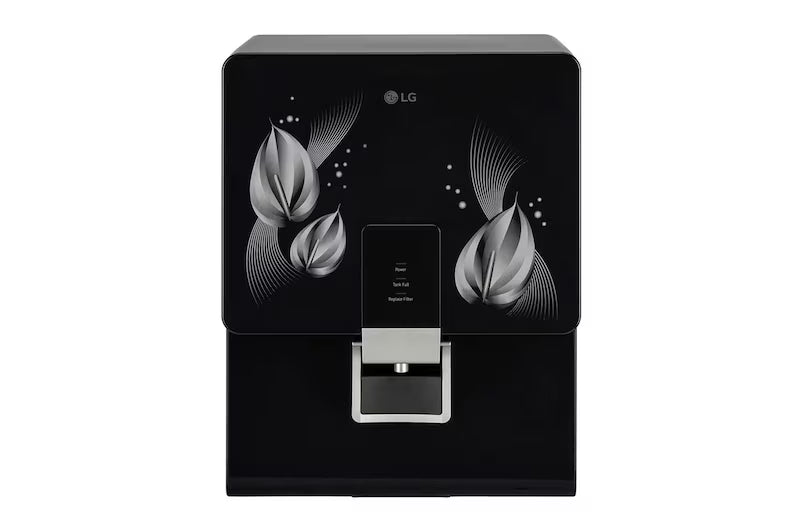 LG 8L RO+Mineral Booster Water Purifier with Steel Tank, Black