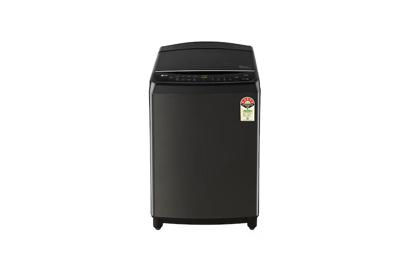 LG 13Kg Top Load Washing Machine, AI Direct Drive™, In-built Heater, Platinum Black, 5 Star