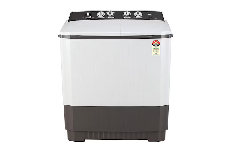 LG 10Kg Semi Automatic Washing Machine, Roller Jet Pulsator, Dark Grey, 5 Star
