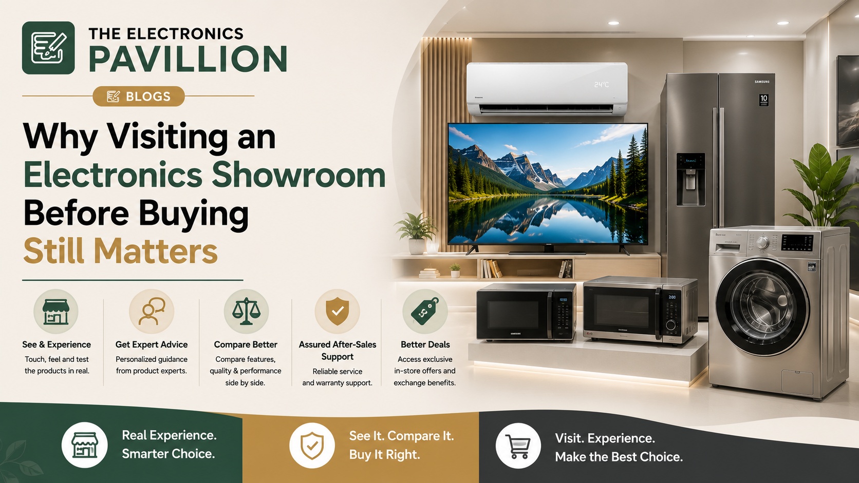 Why Visiting an Electronics Showroom Before Buying Still Matters