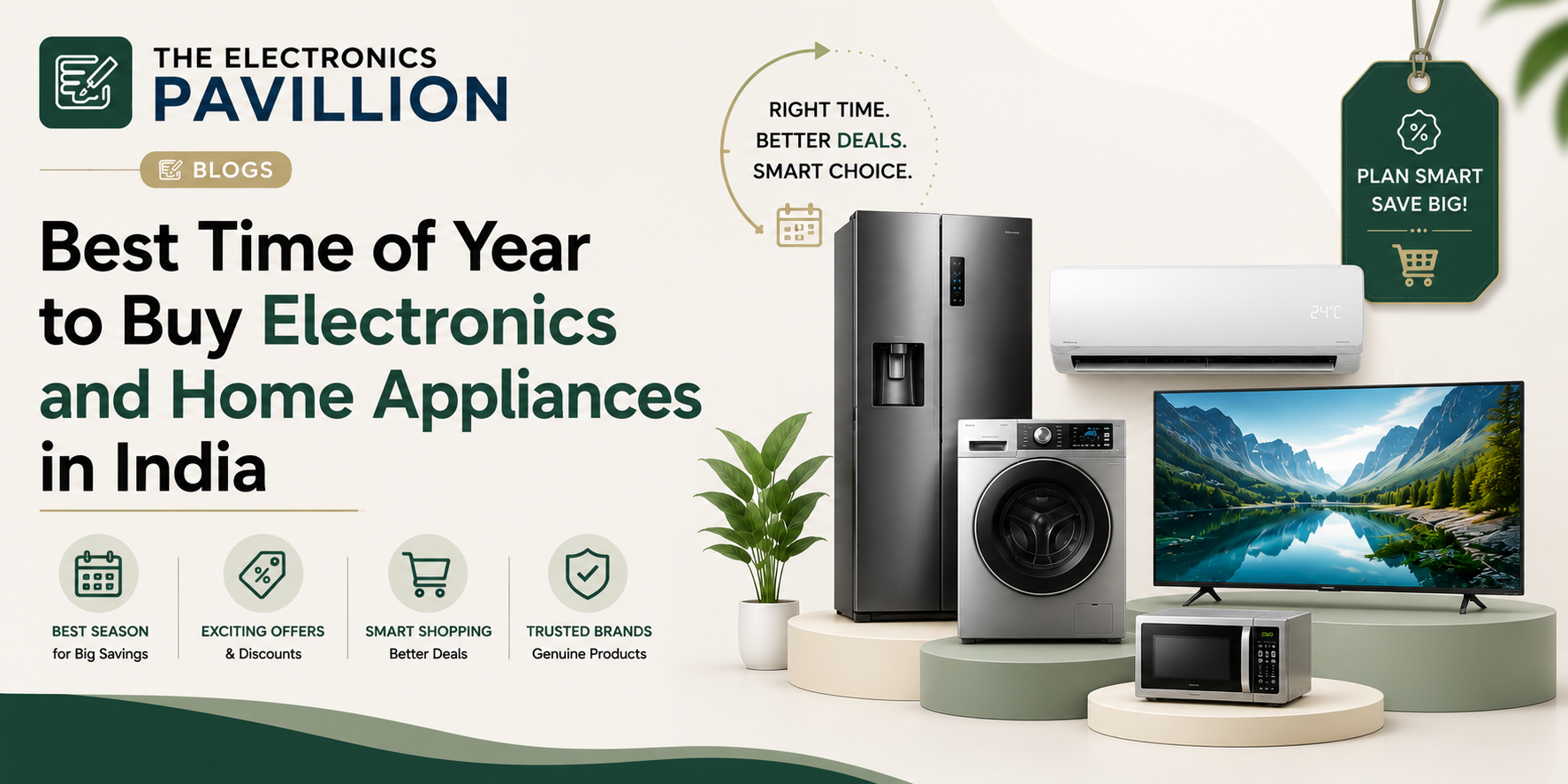 Best Time of Year to Buy Electronics and Home Appliances in India