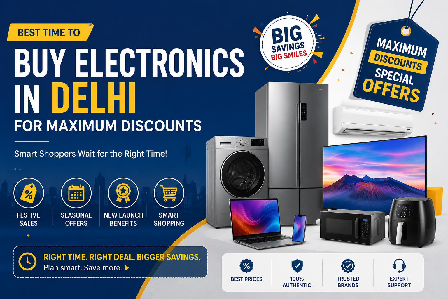 Best Time to Buy Electronics in Delhi for Maximum Discounts