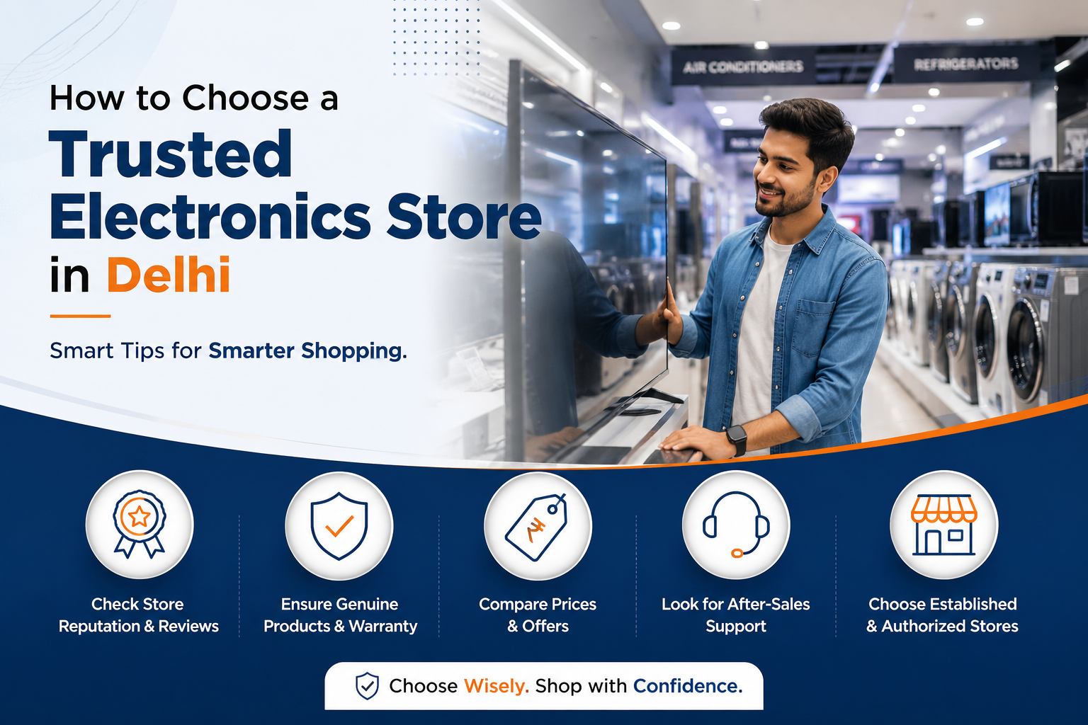 How to Choose a Trusted Electronics Store in Delhi