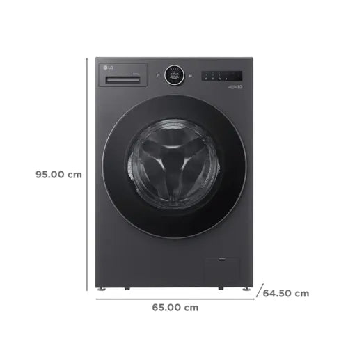 LG FDX91508A9E 15/8 kg Wi-Fi Inverter Fully Automatic Front Load Washing Machine (VX Series,AI Direct Drive 2.0,Essence Graphite)