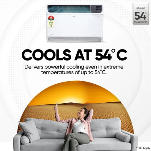 LG 1.5 Ton 3 Star DUAL Inverter Window Smart AC | 100% Copper Condenser | Convertible 4-in-1 Cooling | ThinQ and Voice Control | Super Silent Operation (AW-Q18WWXA, 2026 Model - New BEE Star Rated) White