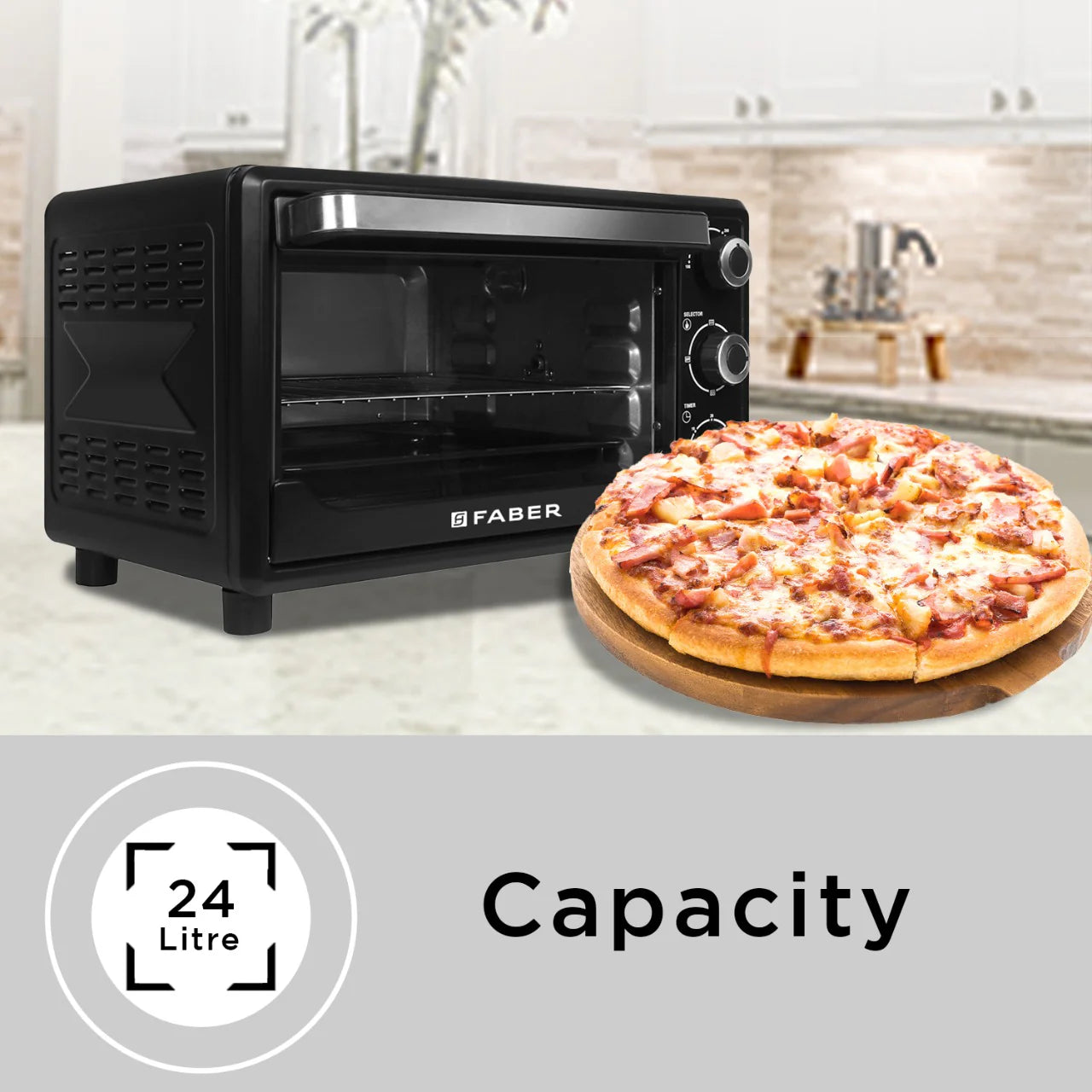 FOTG BK 24L - Oven, Toaster, Griller
