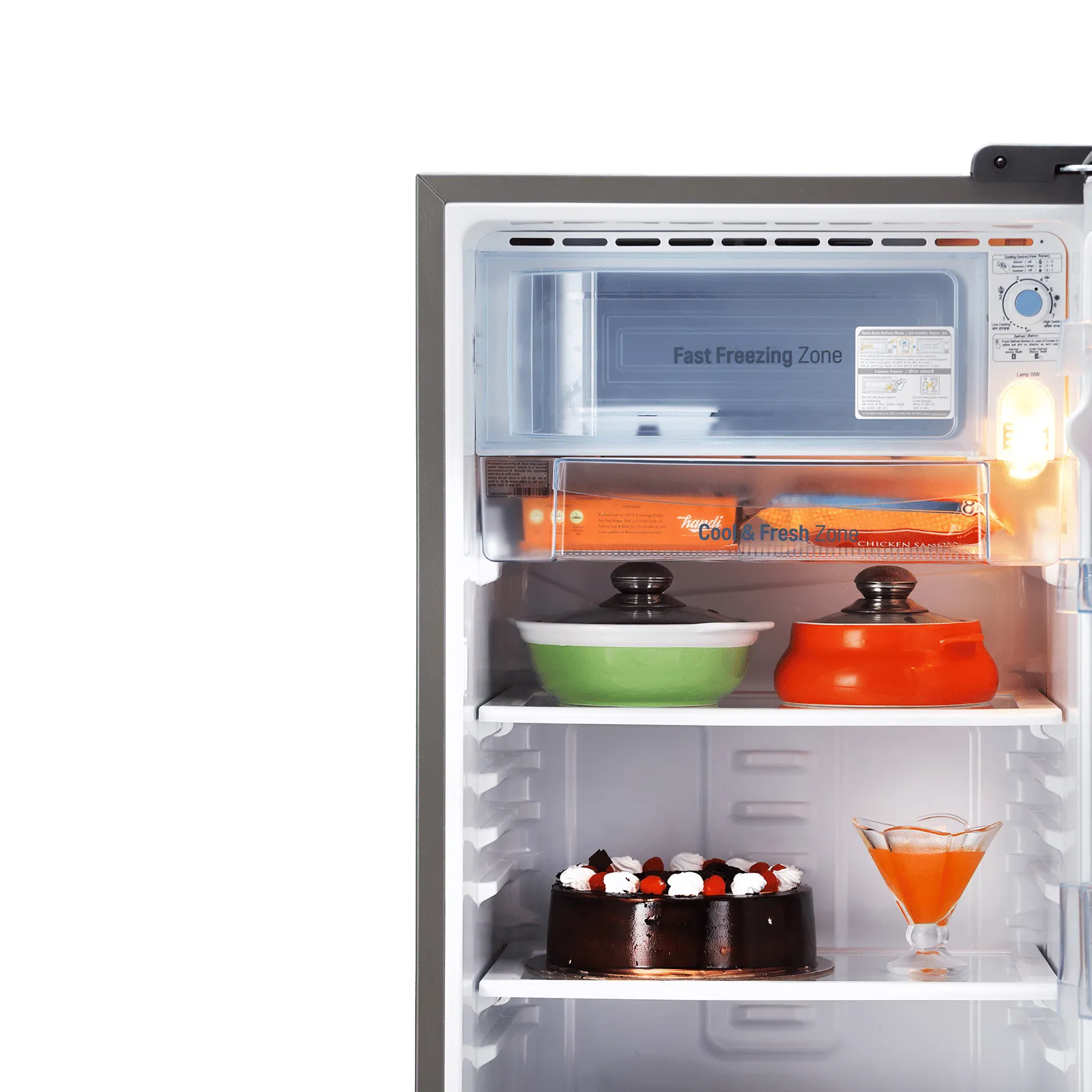 GLD1936YAPZ, LG 185 Litres 3 Star Direct Cool Single Door Refrigerator with Smart Inverter Compressor