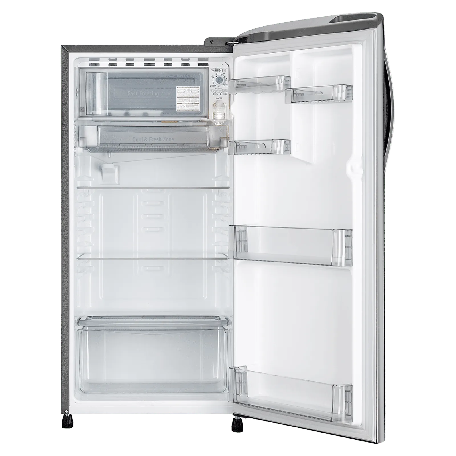 GLD1936YAPZ, LG 185 Litres 3 Star Direct Cool Single Door Refrigerator with Smart Inverter Compressor