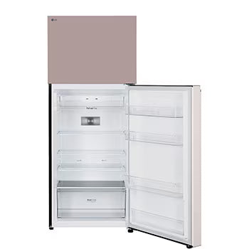 LG 398L Double Door Refrigerator with Smart Diagnosis, Multi-Air Flow, Objet Collection, Clay Pink Tango Finish, 2-Star
