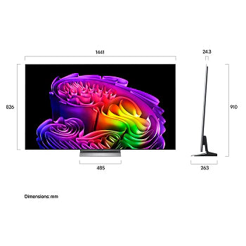 164 cm (65) LG OLED evo AI G6 4K Smart TV OLED65G6PLA with α11 AI Processor Gen3, with Dolby Vision & Atmos 2026