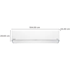 CS/CU-EU24AKY5FM Panasonic EU 7 in 1 Convertible 2 Ton 5 Star Inverter Split Smart AC with AI Mode (Copper Condenser, CS/CU-EU24AKY5FM