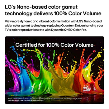 55QNED85BLA 139 cm (55) LG QNED evo AI 4K MiniLED TV 55QNED85BLA with α8 AI Processor Gen3, with HDR10 Pro 2026