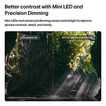 55QNED85BLA 139 cm (55) LG QNED evo AI 4K MiniLED TV 55QNED85BLA with α8 AI Processor Gen3, with HDR10 Pro 2026