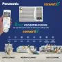 CW-LU183CG Panasonic 1.5 Ton 3 Star Inverter Window AC (50°C Oper., Copper Cond., 8in1 Convertible, 2-Way, PM0.1 Filter, ECO Mode, Powerful Mode, CW-LU183CG, White