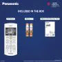 CW-XU185CGT Panasonic 1.5 Ton 5 Star Inverter Premium Window AC (Top Throw Airflow, 50°C Oper., Copper Cond., 8in1 Convertible, 4-Way, PM0.1 Filter, ECO Mode, Powerful Mode, CW-XU185CGT, Whit