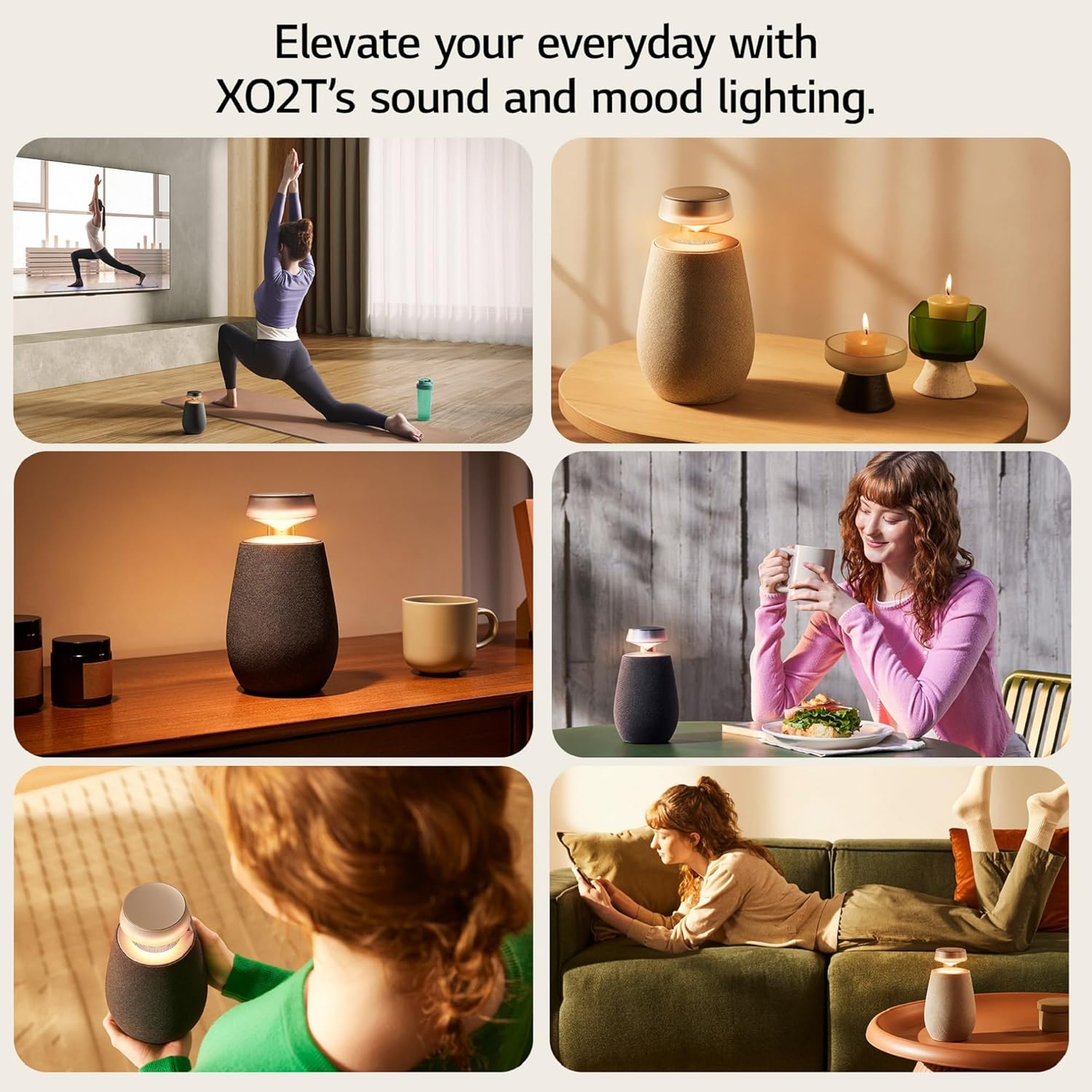 LG XO2TBK XBOOM 360 Wireless Speaker with Omnidirectional Sound
