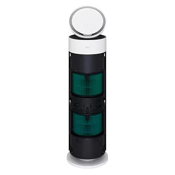 LG 360˚ Clean Air Purifier, 52.8m² Room Capacity, HEPA Filter, BLDC Motor, Smart indicator, AQI Status, UVnano AS55GGWX0