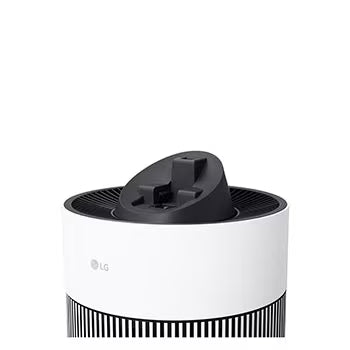 LG 360˚ Clean Air Purifier, 52.8m² Room Capacity, HEPA Filter, BLDC Motor, Smart indicator, AQI Status, UVnano AS55GGWX0