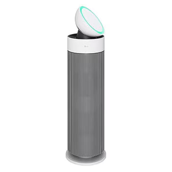 LG 360˚ Clean Air Purifier, 52.8m² Room Capacity, HEPA Filter, BLDC Motor, Smart indicator, AQI Status, UVnano AS55GGWX0