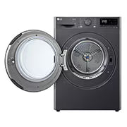 LG DHV09SAM 9 kg Dryer with Dual Inverter Heat Pump™, EcoHybrid Technology, Middle Black