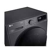 LG DHV09SAM 9 kg Dryer with Dual Inverter Heat Pump™, EcoHybrid Technology, Middle Black