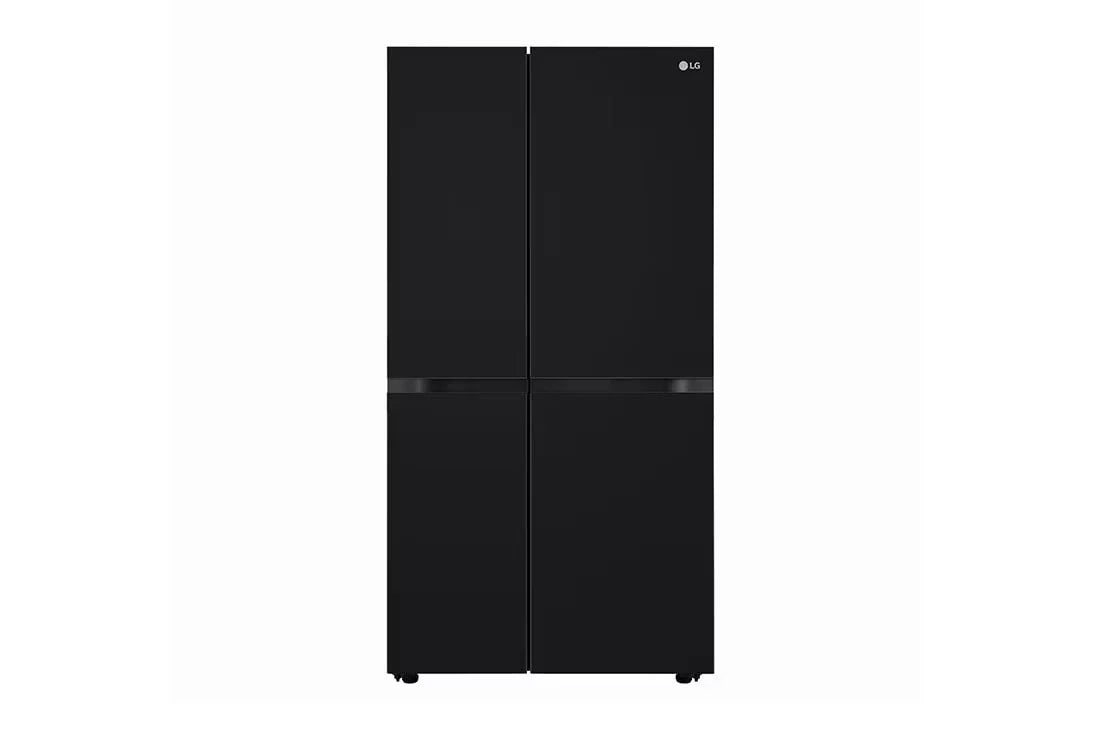 LG GL-B257DBM3 650 L Side-by-Side Convertible Refrigerator – Smart Inverter Compressor, Hygiene Fresh+, DoorCooling+, Smart Diagnosis, Premium Black Glass Finish
