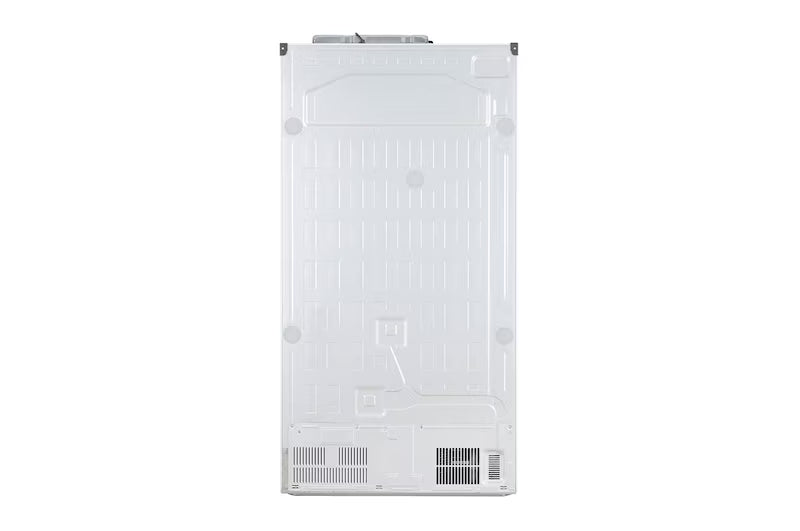 LG 650L Side by Side Refrigerator, Wi-Fi Convertible, DoorCooling+™, Premium Glass Door, Linen White Finish, 3 Star
