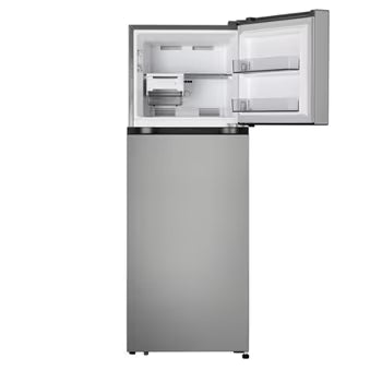 GLT2516WWPZ LG 251 L Double Door Refrigerator with Smart Inverter Compressor, Multi-Air Flow, Frost Free, Shiny Steel, 1 Sta