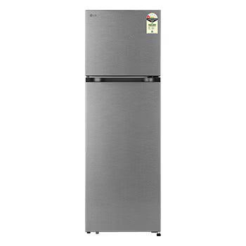 GLT2816WXDS LG 276L Double Door Refrigerator with Smart Mode, Auto Smart Connect, Smart Inverter Compressor, Multi Air Flow, Dazzle Steel, 1 Star