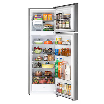 GLT2816WXDS LG 276L Double Door Refrigerator with Smart Mode, Auto Smart Connect, Smart Inverter Compressor, Multi Air Flow, Dazzle Steel, 1 Star