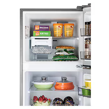 GLT2816WXDS LG 276L Double Door Refrigerator with Smart Mode, Auto Smart Connect, Smart Inverter Compressor, Multi Air Flow, Dazzle Steel, 1 Star