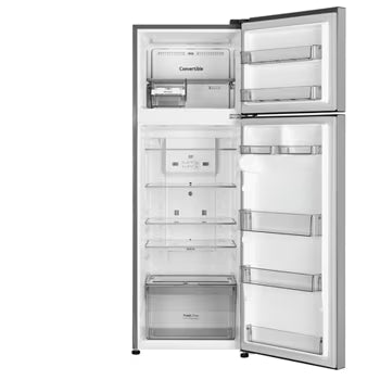 GLT2926PDPZ LG 288 L Double Door Refrigerator, Smart Inverter Compressor, Convertible, Shiny Steel, 2 Star