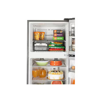 GLT2926PDPZ LG 288 L Double Door Refrigerator, Smart Inverter Compressor, Convertible, Shiny Steel, 2 Star