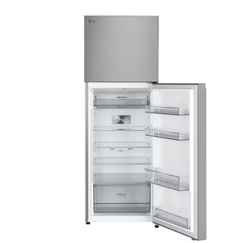 GLT3426SNPZ LG 343L Double Door Refrigerator, Convertible, Smart Diagnosis™, Shiny Steel, 2 Star