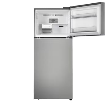 GLT4026SNPZ LG 398L, Double Door Refrigerator, Smart Diagnosis™, Convertible, Shiny Steel Finish, 2 Star