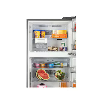 GLT4626TMPZ LG 466L 2-Star Double Door Refrigerator with Smart Inverter Compressor, Door Cooling™ in Shiny Steel Finish