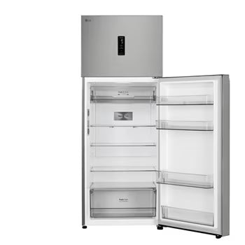 GLT4626TMPZ LG 466L 2-Star Double Door Refrigerator with Smart Inverter Compressor, Door Cooling™ in Shiny Steel Finish