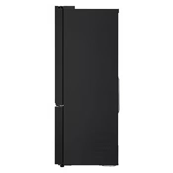 GV-B23FFGMB LG 574L French Door Refrigerator, Fresh Converter+, Wi-Fi Convertible, DoorCooling+ Black Glass Finish, 3 Star