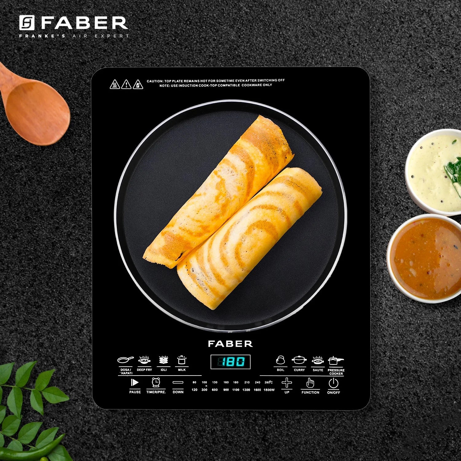 INDUCTION FIP REMO BK 1800 W